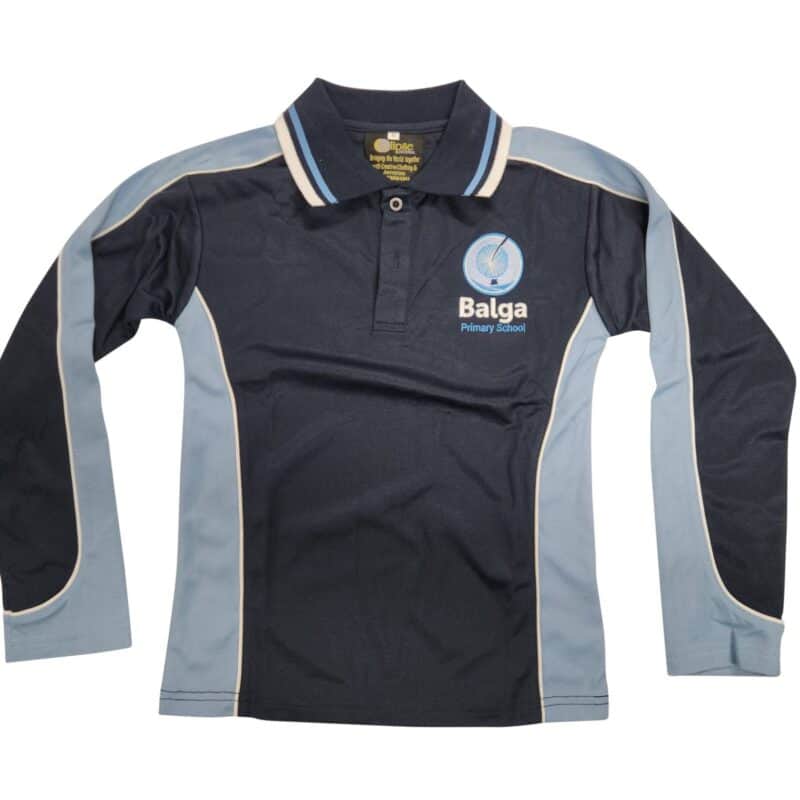 Balga PS Long Sleeve Polo Shirt (Large Sizes)