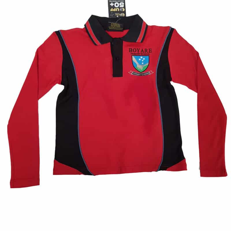 Boyare PS Long Sleeve Polo Shirt (Large Sizes)