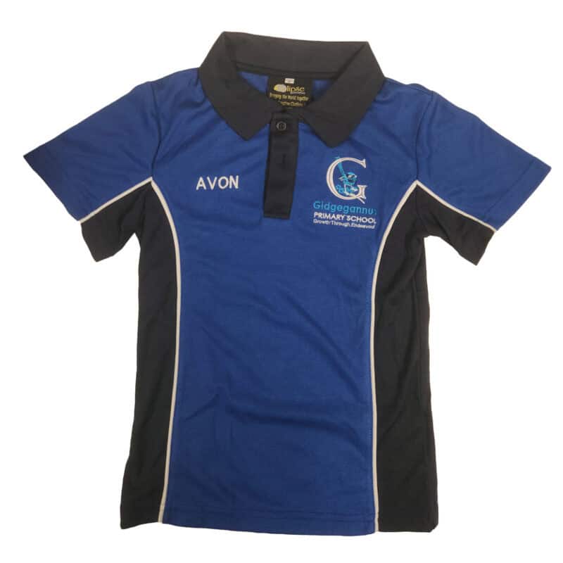 Gidgegannup Primary School Blue Faction Polo